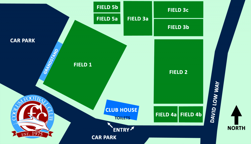 Coolum FC - Field Map